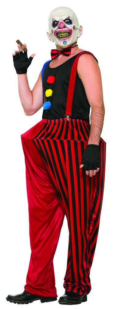 Carnival Toys Clown-Kostüm – Overall Mit Hut, Größe XL, Für Herren